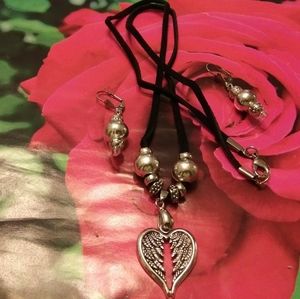 NECKLACE is GONE!! See Photos  Accent Earrings